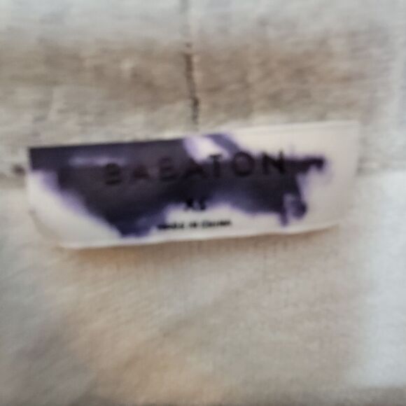 BABATON by Aritzia Lance Wool Blend Long Open Front Cardigan Grey XS - Picture 2 of 4